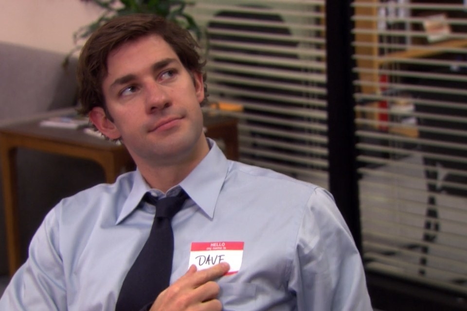 jim dressed as dave
