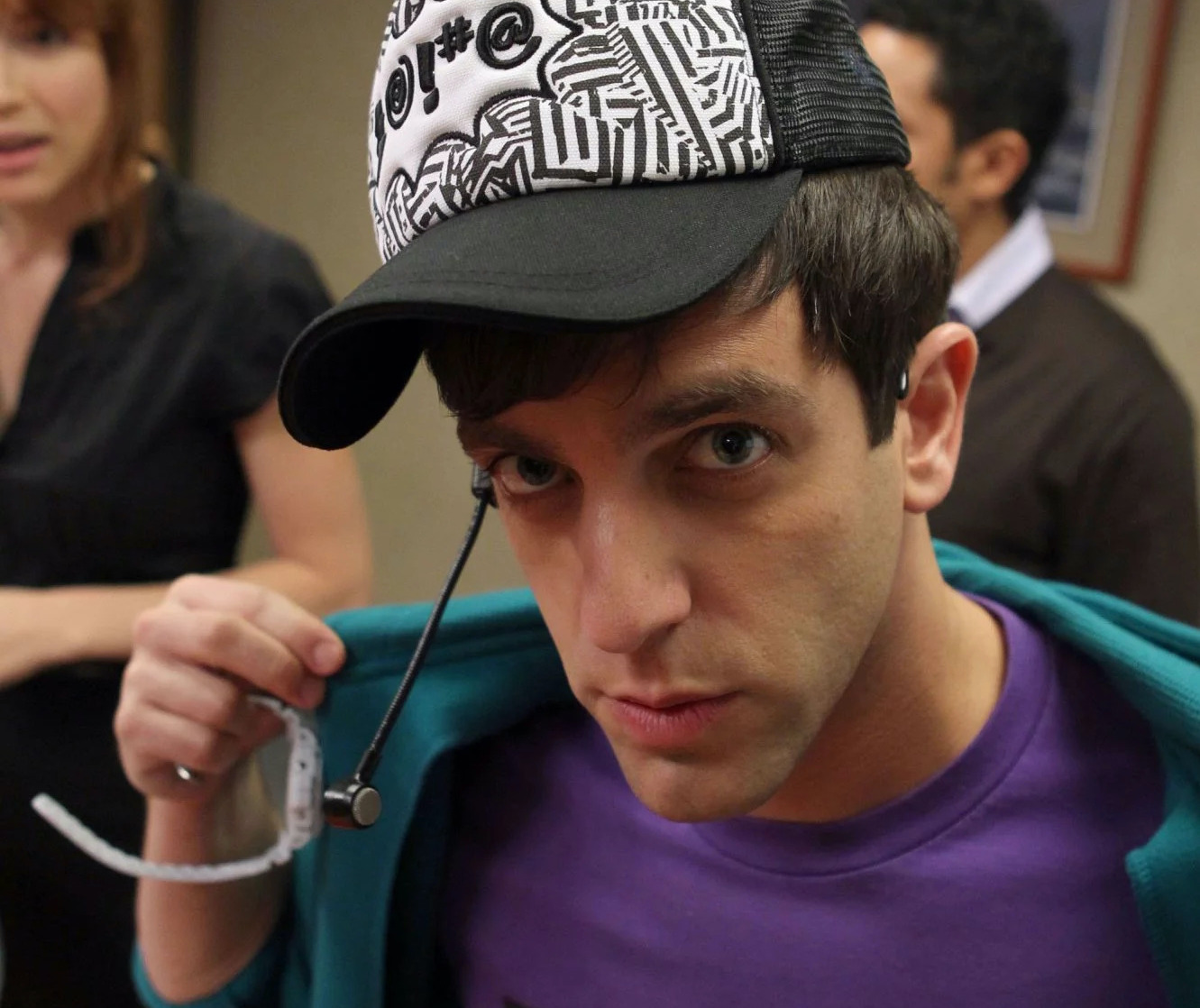 Ryan dressed as Justin Bieber
